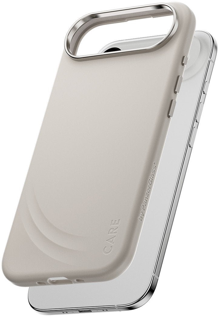 Etui CARE by PanzerGlass FLOW MagSafe do iPhone Air waniliowy