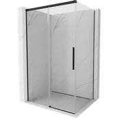 Kabiny prysznicowe - Mexen Rox kabina prysznicowa rozsuwana 105 x 90 cm, transparent, czarna - 8C2-105-090-70-00 - miniaturka - grafika 1