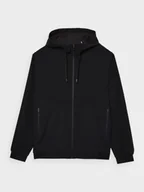 Bluzy sportowe męskie - Męska bluza treningowa 4F 4FWAW24TFSWM394 - szara - miniaturka - grafika 1