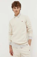 Bluzy męskie - Dickies bluza męska kolor beżowy gładka DK0A4XCE - miniaturka - grafika 1