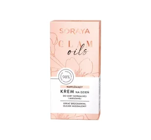Soraya Pielęgnacja twarzy GLAM OILS Nawilżający krem na dzień 50 ml - Kremy do twarzy - miniaturka - grafika 1
