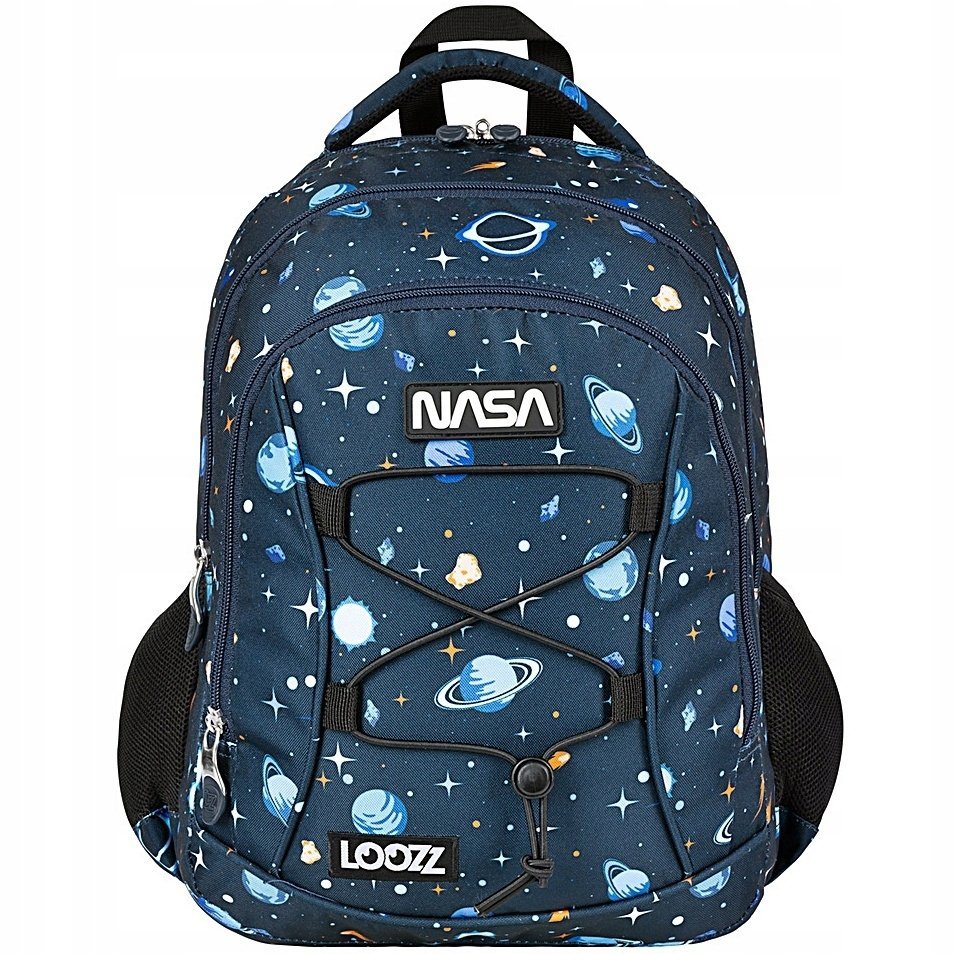 Plecak szkolny tornister zdrowy wodoodporny kosmos Nasa Loozz St. Majewski