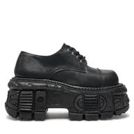 Glany damskie - Glany NEW ROCK M-TANKMIL I003-S1 Czarny - miniaturka - grafika 1