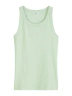 Koszulki i topy damskie - Marc O´Polo Top w kolorze miętowym - miniaturka - grafika 1