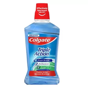 Colgate, Triple Action, Płyn do płukania jamy ustnej, 500 ml - Płyny do płukania jamy ustnej - miniaturka - grafika 1