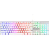 Klawiatury - MAD DOG GK910W Gateron Red Biały - miniaturka - grafika 1