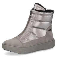 Kozaki damskie - Caprice Damskie buty 9-26465-45, modne kozaki, taupe Comb, 39 EU szerokie, Taupe Comb, 39 EU szeroki - miniaturka - grafika 1