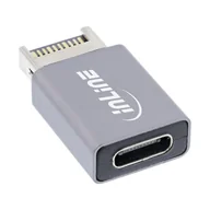 Adaptery i przejściówki - InLine 33446P adapter Wewnętrzny USB Type-C 33446P - miniaturka - grafika 1