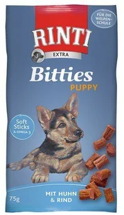Rinti Extra Bitties Puppy Huhn & Rind - kurczak i wołowina 75g - Przysmaki dla psów - miniaturka - grafika 3