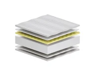 Materace - Materac Pola HR Max Plus Visco Molet 70x160 Piankowy HR Visco Memory profilowany Średnio Twardy H2 Aloe Vera Antyalergiczny - miniaturka - grafika 1