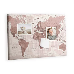 Planer, Organizer na ścianę Tulup 60x40 ze wzorem - Planery - miniaturka - grafika 1