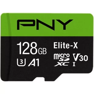 PNY Elite-X 128GB (P-SDU128U3WX-GE) - Karty pamięci - miniaturka - grafika 1