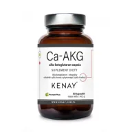 Witaminy i minerały - Kenay Ca-AKG alfa-ketoglutaran wapnia Suplement diety 60 kaps. - miniaturka - grafika 1