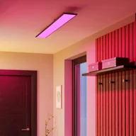 Lampy sufitowe - EGLO connect Inteligentna lampa sufitowa Moradillo-Z, możliwość ściemniania, czarny, salon / jadalnia, metal, nowoczesny - miniaturka - grafika 1