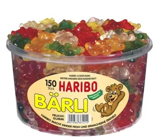 Haribo, żeki owocowe Złote Misie XXL, 150 sztuk - Inne słodycze - miniaturka - grafika 1