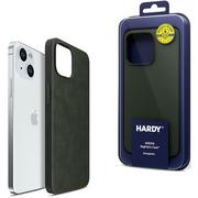 Etui i futerały do telefonów - Etui 3MK Hardy MagFabric Case do Apple iPhone 15 Plus Zielony | Bezpłatny transport - miniaturka - grafika 1