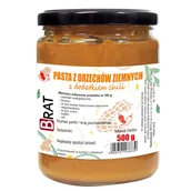 Pasty warzywne - Pasta z Orzechów Ziemnych z dodatkiem CHILLI 500g BEZ DODATKU CUKRU ORAZ OLEJU PALMOWEGO - miniaturka - grafika 1
