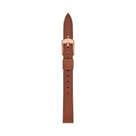 Paski - Fossil Pasek do zegarka damski 12 mm LiteHide skóra brązowa, S121028, brązowy, 12 mm, Casual - miniaturka - grafika 1