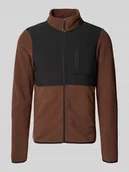 Kurtki męskie - Kurtka z polaru z kieszeniami zapinanymi na zamek błyskawiczny model ‘MARIO’ - miniaturka - grafika 1