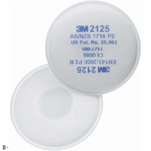 3M 2125 - P2 FILTR CZĄSTEK STAŁYCH - - Akcesoria BHP - miniaturka - grafika 1