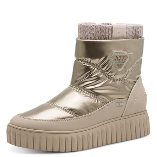 Marco Tozzi Damskie 2-26414-45 modne kozaki, taupe Comb, 39 EU, Taupe Comb, 39 EU