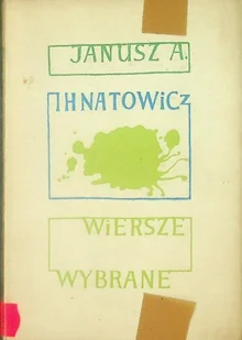 Ihnatowicz Wiersze wybrane - Poezja - miniaturka - grafika 1