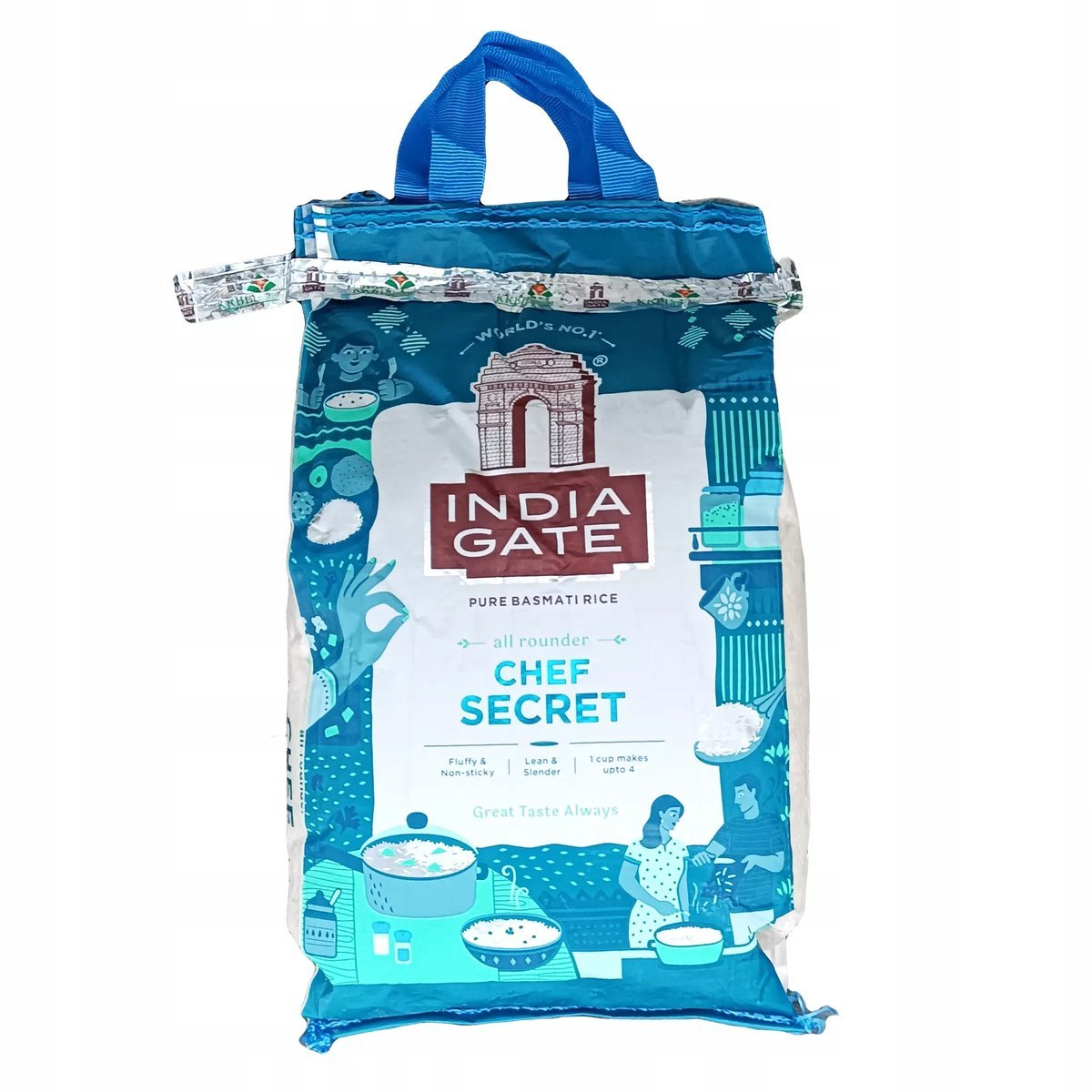 Ryż Pure Basmati Chef Secret India Gate 5kg