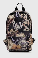 Plecaki - Rip Curl plecak damski kolor czarny mały wzorzysty - miniaturka - grafika 1