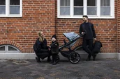 Wózki dziecięce - Wózek miejski Thule Urban Glide 4-wheel + Pałąk bezpieczeństwa + Osłona przeciwdeszczowa - miniaturka - grafika 1