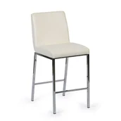 Taborety i hokery - Krzesło barowe MEDIUM, biały - miniaturka - grafika 1