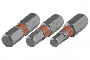 WOLFCRAFT 3 KOŃCÓWKI SOLID 25mm SZEŚCIOKĄTNY 4-5-6 WF1340000 - Klucze i nasadki - miniaturka - grafika 2