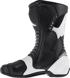 Alpinestars - Buty motocyklowe SMX S, czarno-białe, rozmiar 38 - Buty motocyklowe - miniaturka - grafika 1