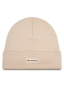 Czapki damskie - Calvin Klein Jeans Czapka Inst Patch Beanie K60K612322 Różowy - miniaturka - grafika 1