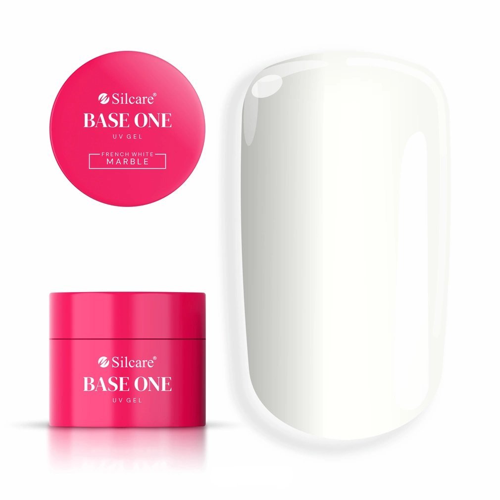 Żel Budujący Base One French White Marble 50 G Do Paznokci