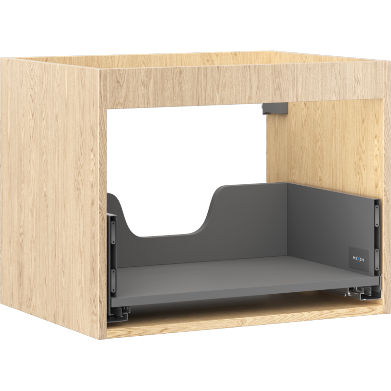 Mexen Box-A korpus szafki podumywalkowej 60 cm, 1 szuflada, dąb - 91AX0-0600-470-1-81