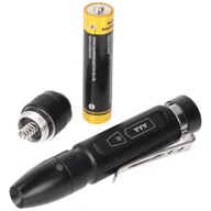Latarki - Weltool M6-DR Mini latarka o mocy 20 lumenów, długość tylko 88 mm, ciepła biała dioda LED, zasilanie bateryjne - miniaturka - grafika 1