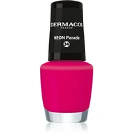 Lakiery do paznokci - Dermacol Neon neonowy lakier do paznokci odcień 34 Parade 5 ml - miniaturka - grafika 1