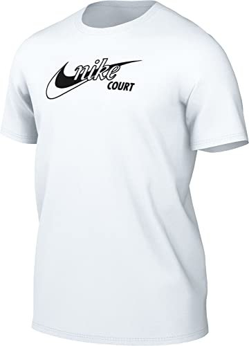 Nike Dri Fit Swoosh T-Shirt White XXL