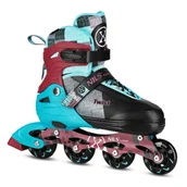 Rolki - Łyżworolki NILS EXTREME Twist NA13810 ( 39-42) Niebieski - miniaturka - grafika 1