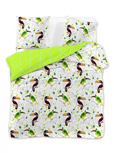 DecoKing DecoKing  Pościel Bawełniana - Ducato - Toucan 135x200 + 50x75*1 cm - Pościel - miniaturka - grafika 1
