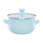 Garnki - Garnek EMALIA OLKUSZ Pyza Miętowy 18 cm - miniaturka - grafika 1