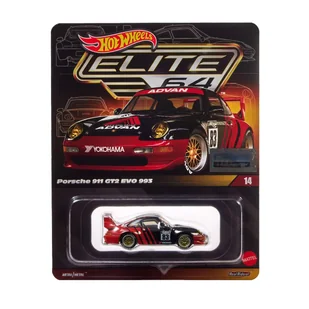 HOT WHEELS ELITE 64 PORSCHE 911 GT2 EVO 993 HWR94 - Samochody i pojazdy dla dzieci - miniaturka - grafika 1
