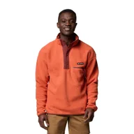 Odzież trekkingowa damska - Bluza polarowa męska Columbia Helvetia II Half Snap Fleece - miniaturka - grafika 1
