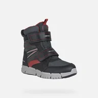 Śniegowce damskie - GEOX OBUWIE ŚNIEGOWCE J049XA FLEXYPER ROZ. 30 BLACK/RED - miniaturka - grafika 1