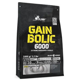 Olimp Gain Bolic 6000 1000 Cookies Cream - Odżywki białkowe - miniaturka - grafika 1