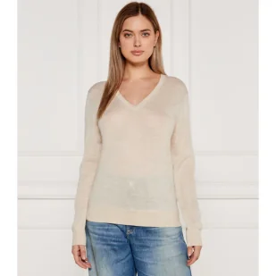 Tommy Hilfiger Wełniany sweter | Regular Fit - Swetry damskie - miniaturka - grafika 1