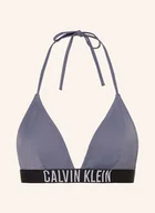 Stroje kąpielowe - Calvin Klein Góra Od Bikini Trójkątnego blau - miniaturka - grafika 1
