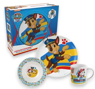 Zestaw obiadowy ceramiczny PSI PATROL talerzyk miska kubek - Zestawy naczyń dla dzieci - miniaturka - grafika 1