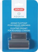 Pozostałe akcesoria do akwarium - Zolux Zolux Czyścik magnetyczny do akwarium pływający AQUAYA o zaok. narożnikach - miniaturka - grafika 1