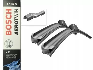 Bosch, zestaw Piór do wycieraczek Aerotwin A187S 600mm/450mm SET 3 397 007 187 - Wycieraczki samochodowe Bosch, zestaw Piór do wycieraczek Aerotwin A187S 600mm/450mm SET 3 397 007 187 - Wycieraczki samochodowe - miniaturka - grafika 1